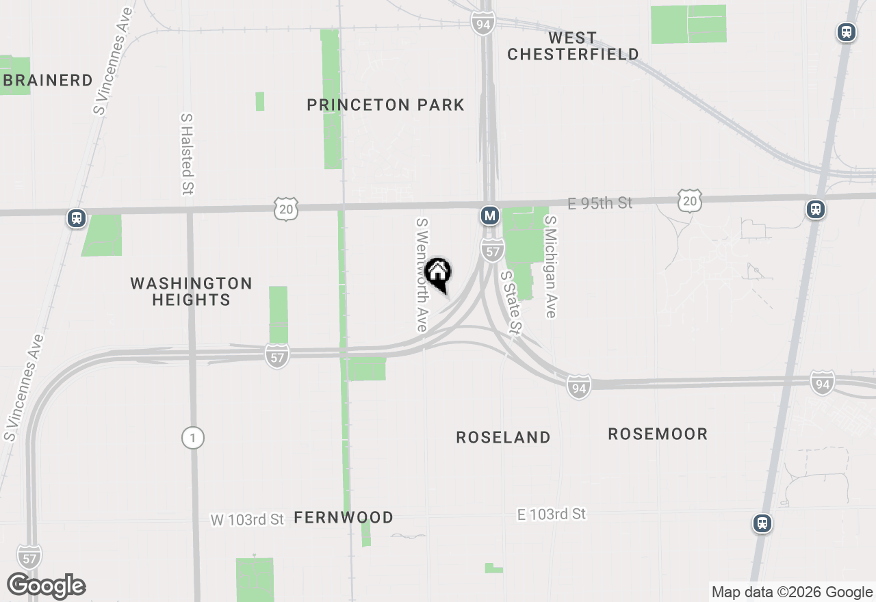 Map of 9726 S La Salle Street, Chicago, IL 60628