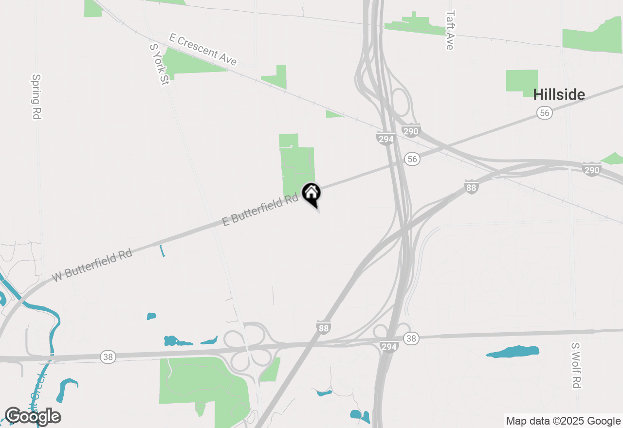 Map of 940 S Cedar Avenue, Elmhurst, IL 60126