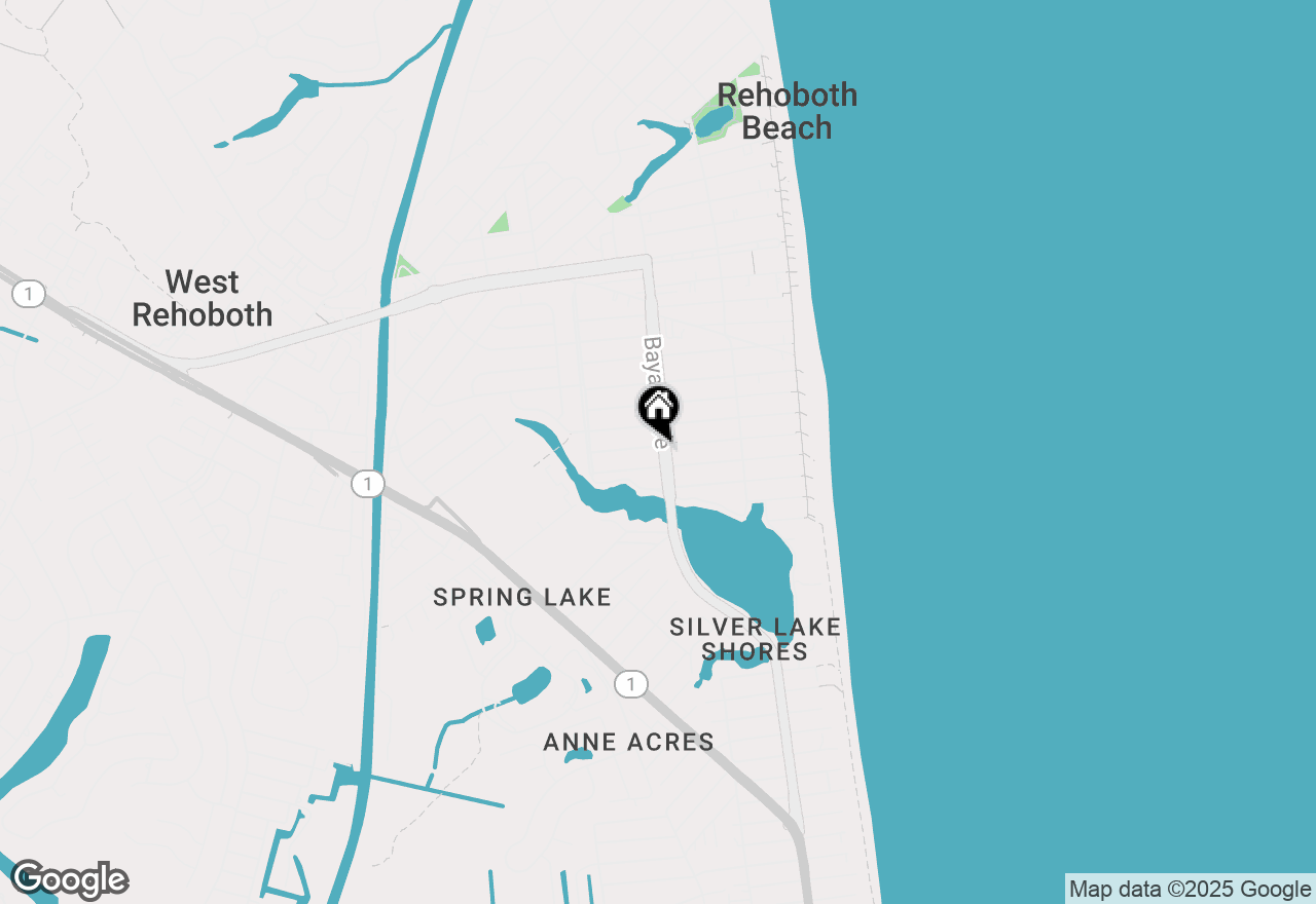 Map of 200 Norfolk Street - 1, Rehoboth Beach, DE 19971