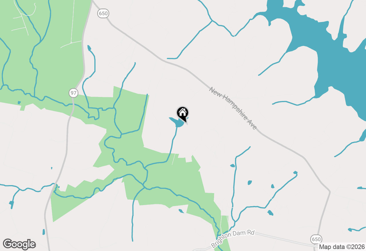 Map of 21605 Gentry Lane, Brookeville, MD 20833