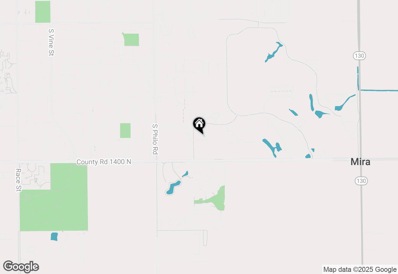 Map of 1806 B Lydia Court, Urbana, IL 61802