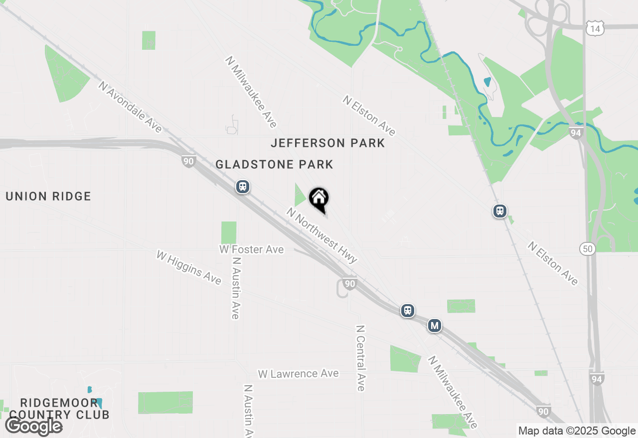 Map of 5330 N Magnet Avenue, Chicago, IL 60630