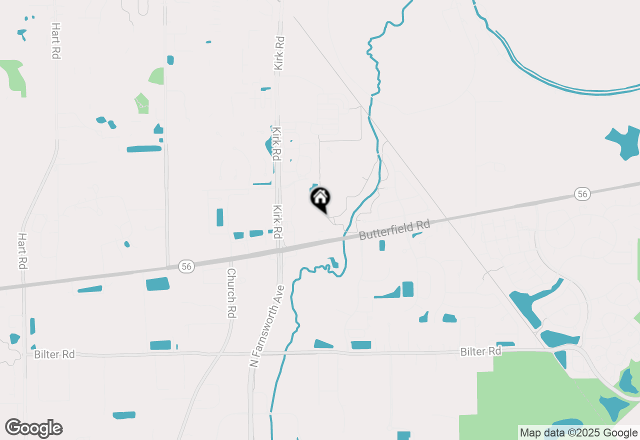 Map of 2909 Savannah Drive, Aurora, IL 60502