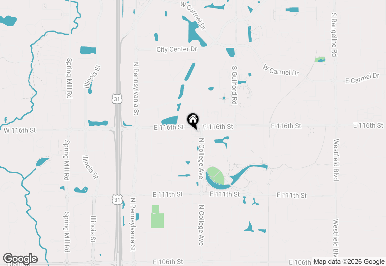 Map of 11573 Fulham Street, Carmel, IN 46032