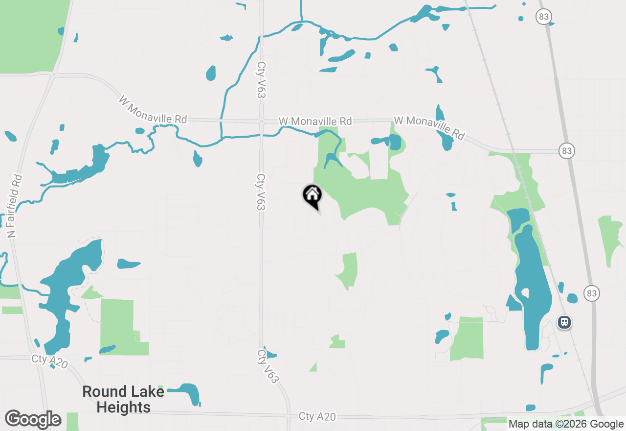 Map of 1223 Beverly Drive, Lake Villa, IL 60046