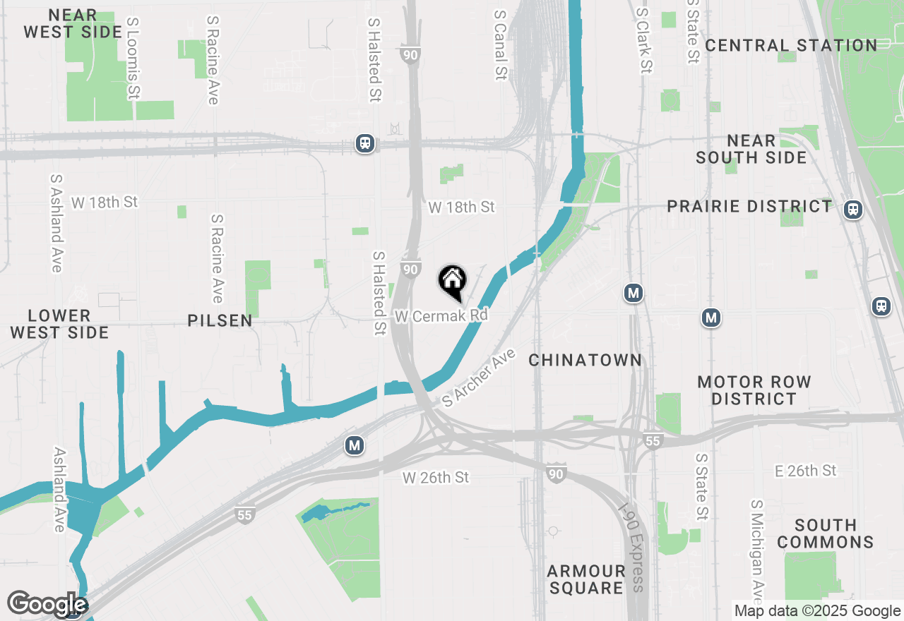 Map of 600 W Cermak Road, Chicago, IL 60616
