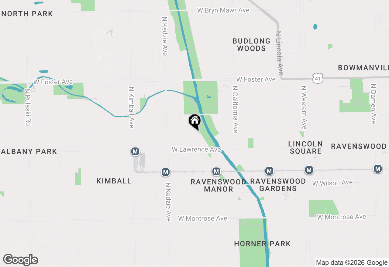 Map of 3023 W Ainslie Street, Chicago, IL 60625