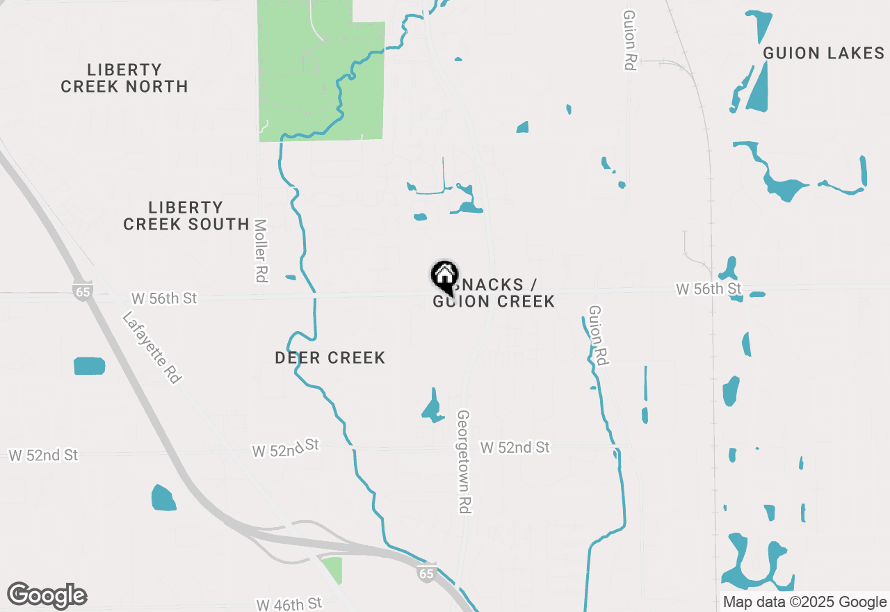 Map of 4875 W 56th St #SUITE E, Indianapolis, IN 46254