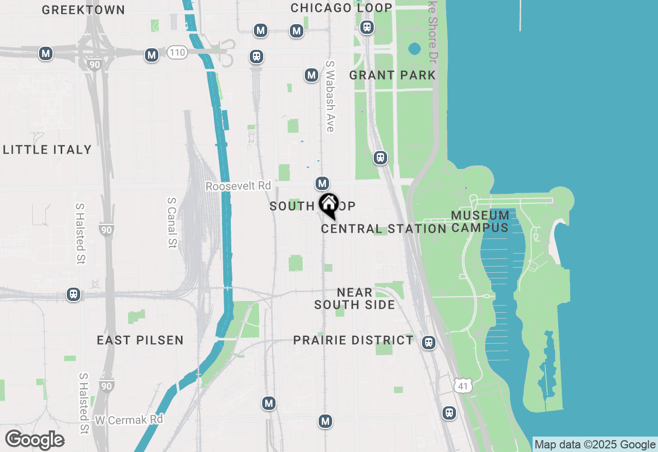 Map of 1322 S Wabash Avenue #M210, Chicago, IL 60605