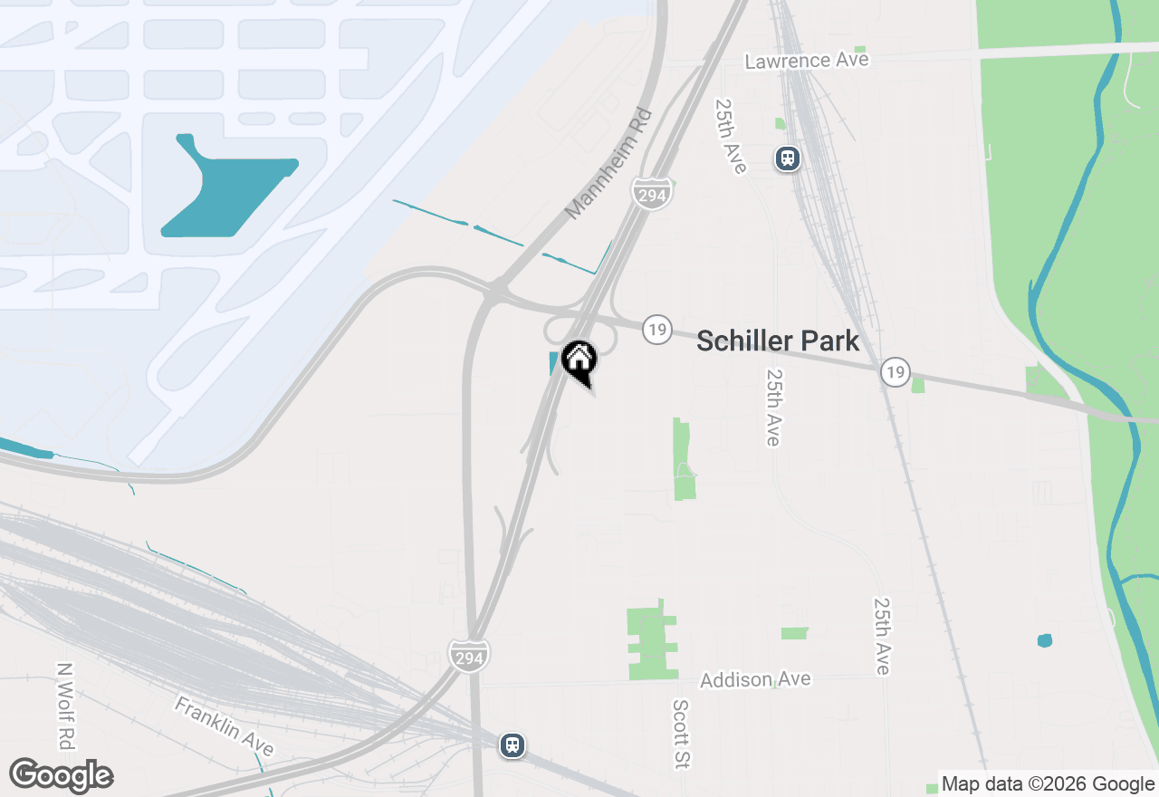 Map of 4115 Denley Avenue, Schiller Park, IL 60176
