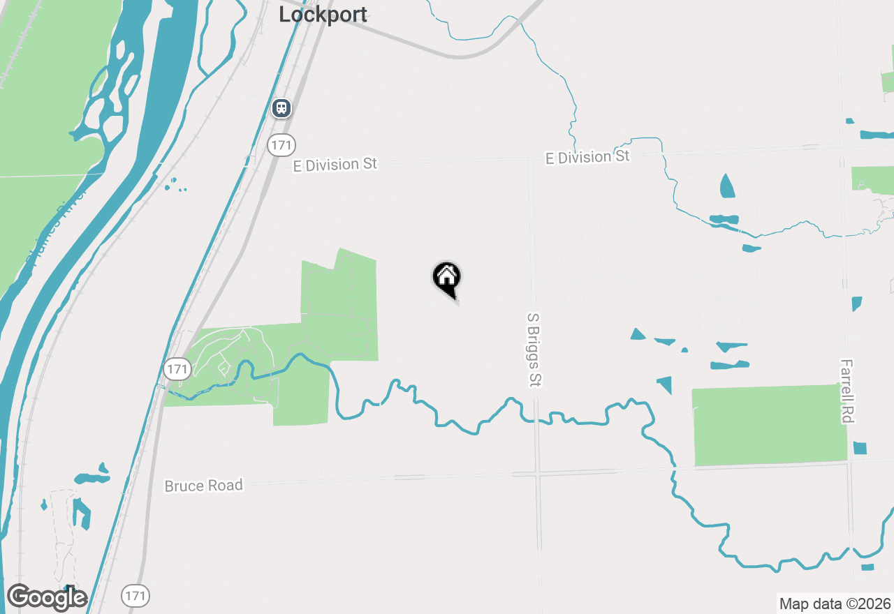 Map of 2110 Austrian Pine Street, Lockport, IL 60441