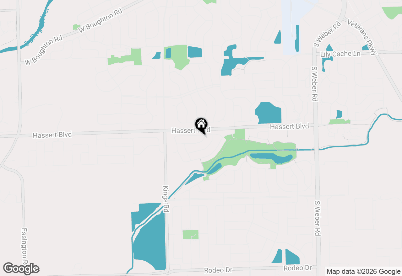 Map of 1568 Woodland Lane, Bolingbrook, IL 60490