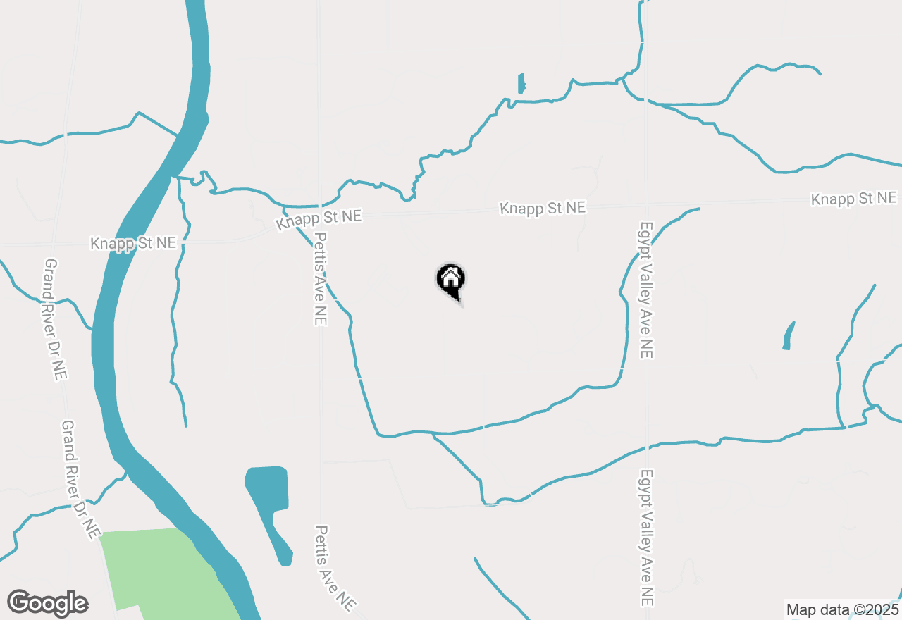 Map of 5899 2 Mile Road Ne, Ada, MI 49301