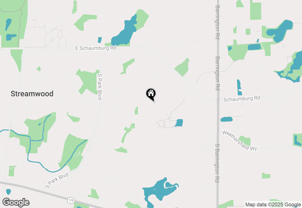 Map of 106 Filbert Drive, Streamwood, IL 60107