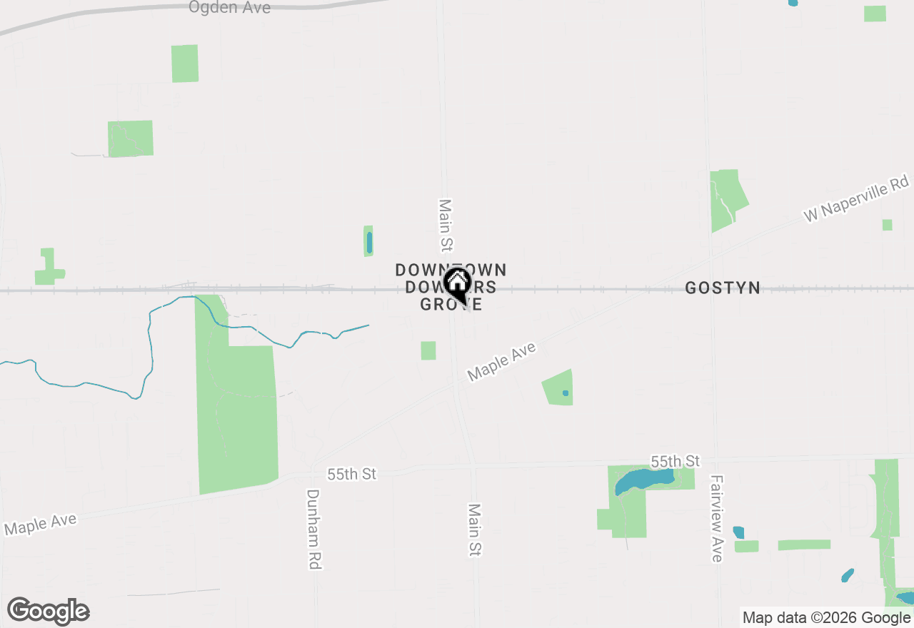 Map of 5117 Main Street #C, Downers Grove, IL 60515