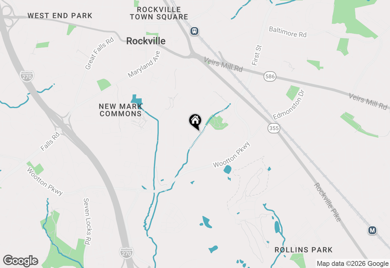 Map of 415 Ritchie Parkway, Rockville, MD 20852