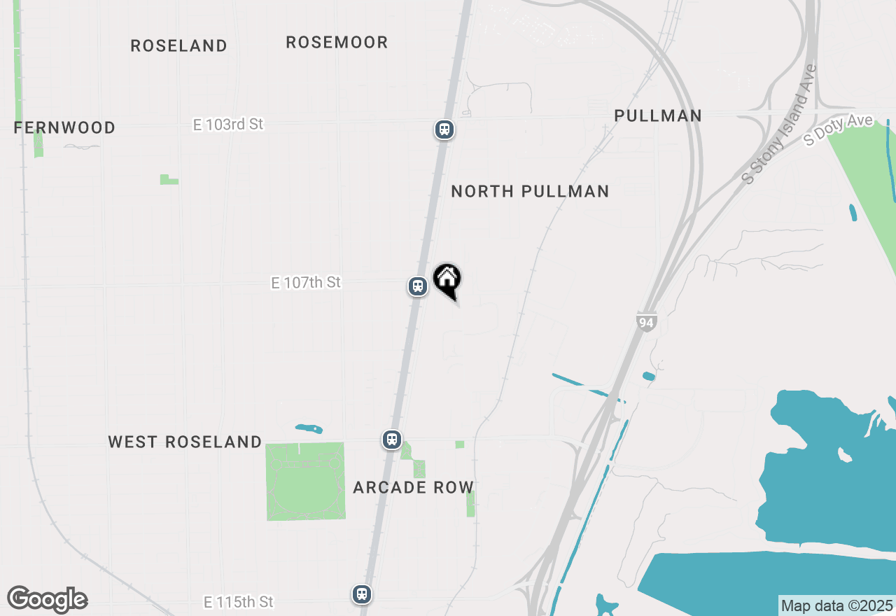 Map of 10755 S Champlain Avenue, Chicago, IL 60628