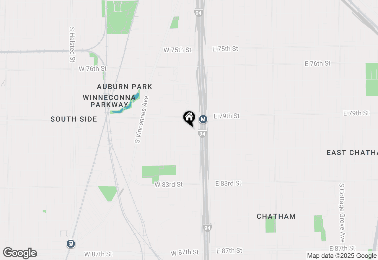 Map of 7948 S Perry Avenue, Chicago, IL 60620