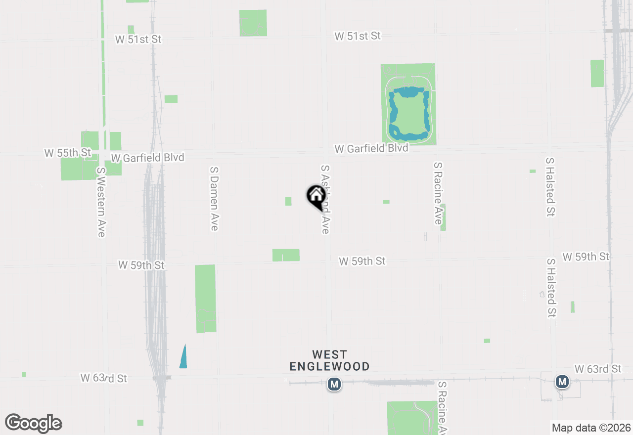 Map of 5723 S Marshfield Avenue, Chicago, IL 60636