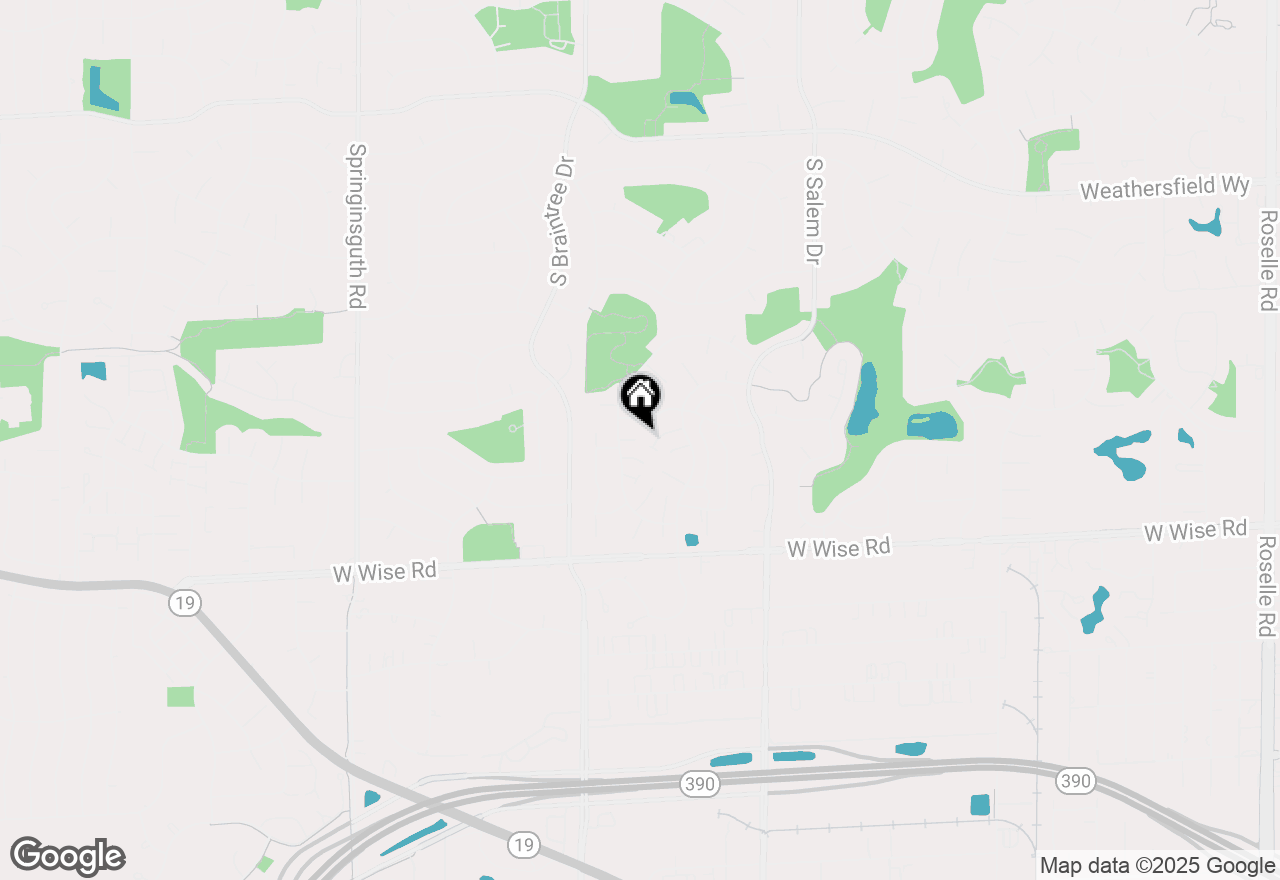 Map of 1109 Danvers Court, Schaumburg, IL 60193