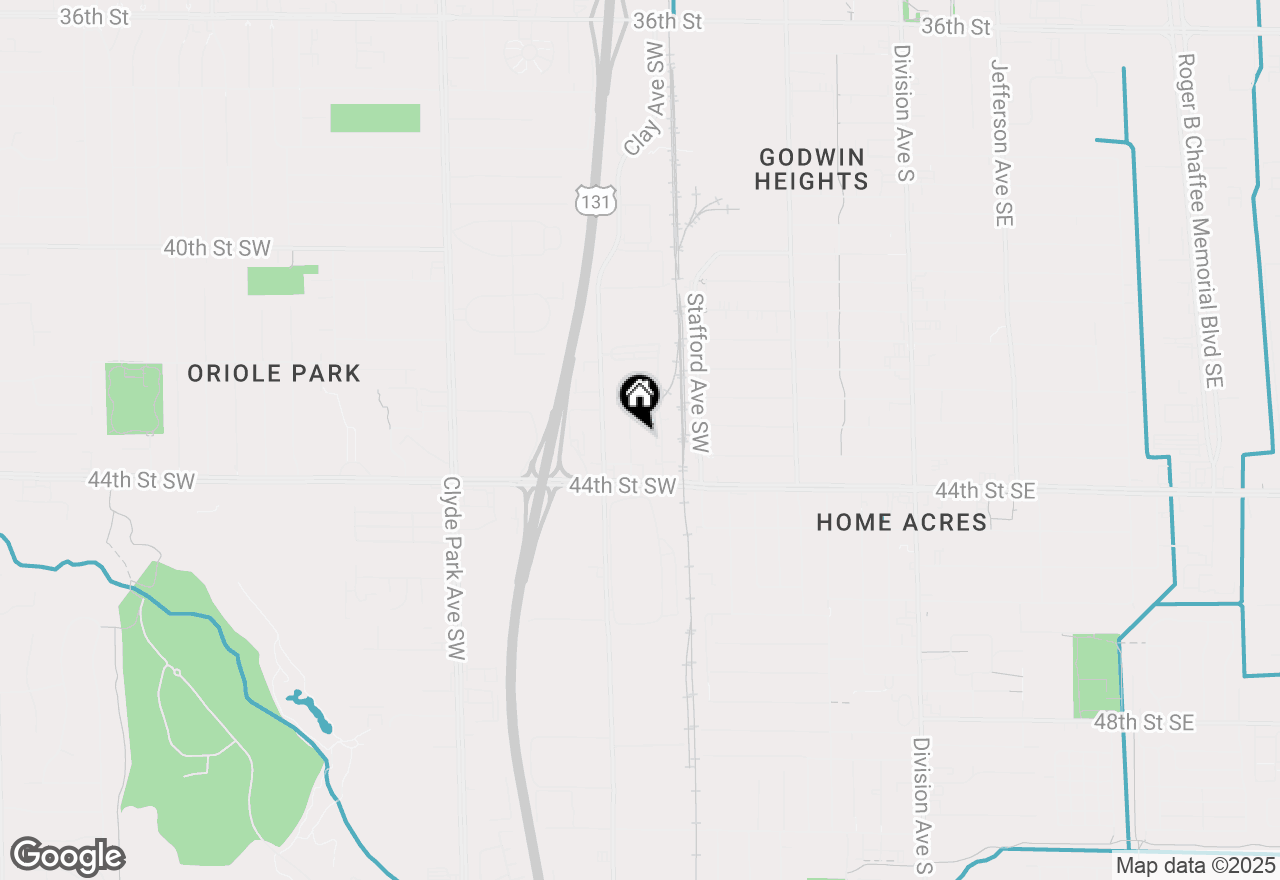 Map of 4320 Thorndyke Avenue Sw, Grand Rapids, MI 49548