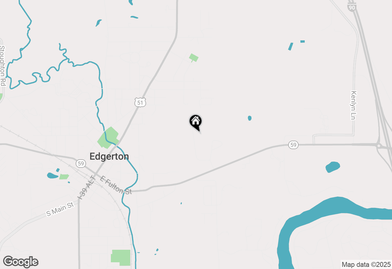 Map of 435 Wileman Drive, Edgerton, WI 53534