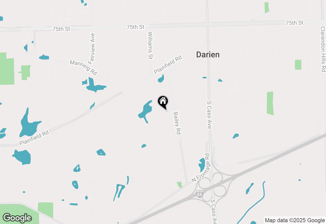 Map of 8020 Barrymore Drive, Darien, IL 60561