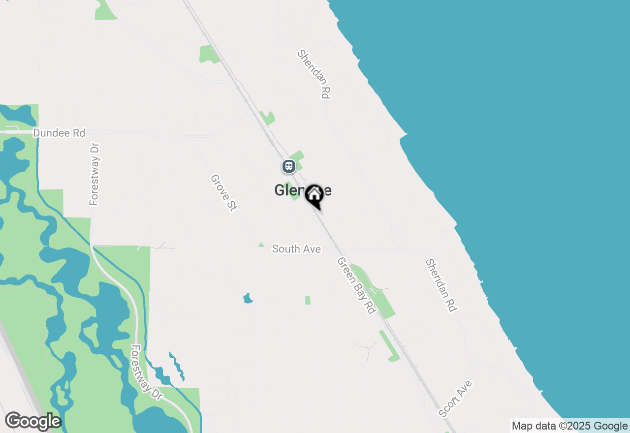 Map of 586 Green Bay Road #586, Glencoe, IL 60022