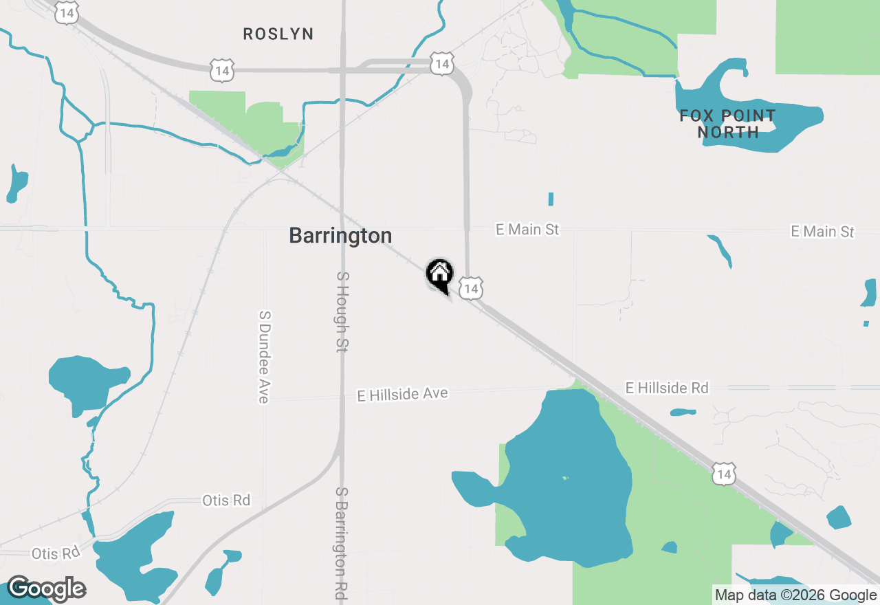 Map of 422 E Russell Street #422-424, Barrington, IL 60010