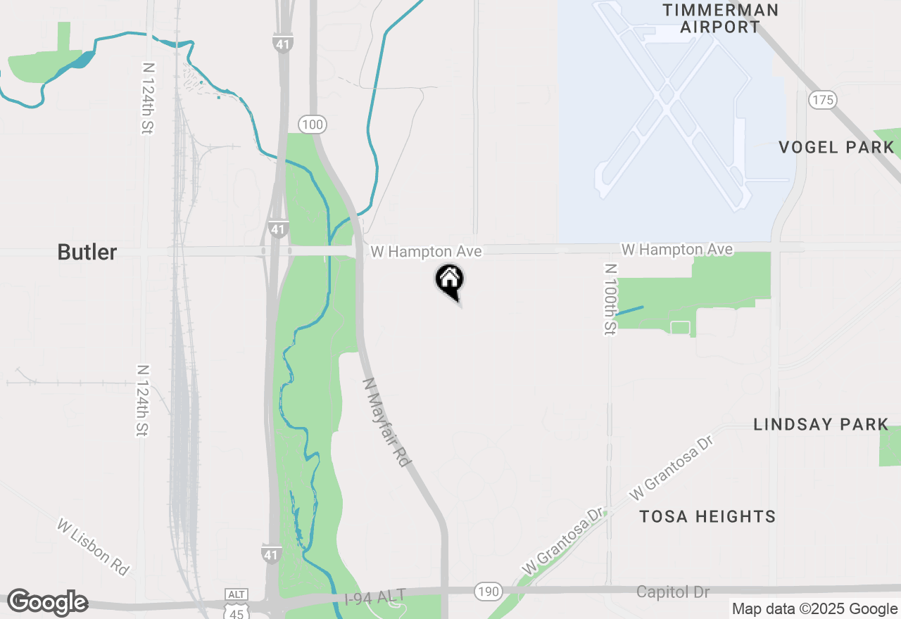 Map of 4655 N 108th St, Wauwatosa, WI 53225