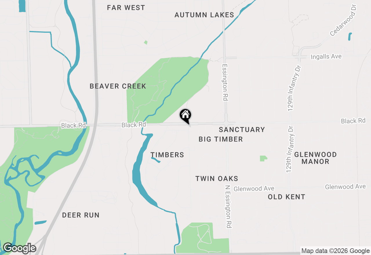 Map of 3501 Greenmeadow Lane, Joliet, IL 60431