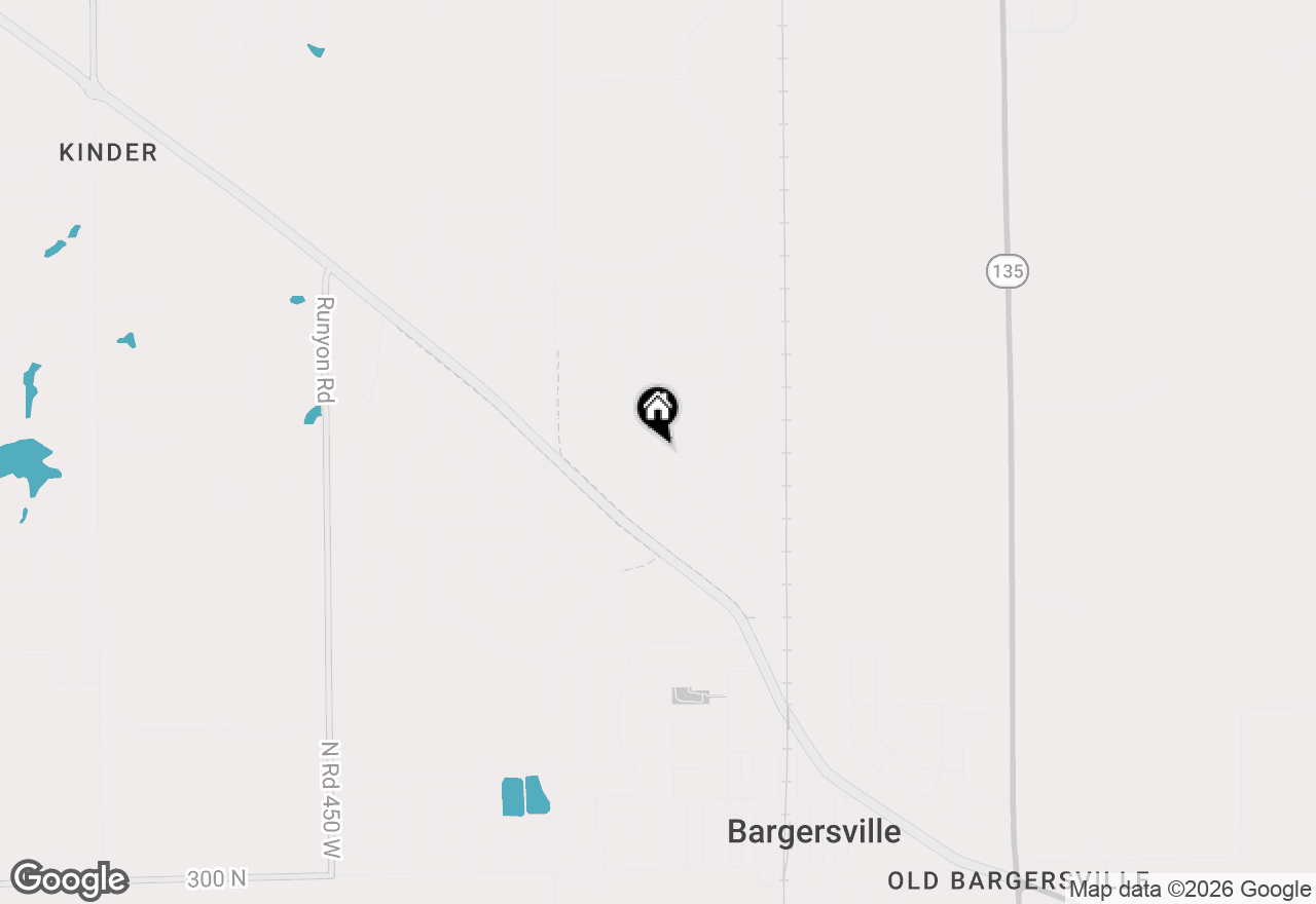 Map of 3981 Forbes, Bargersville, IN 46106