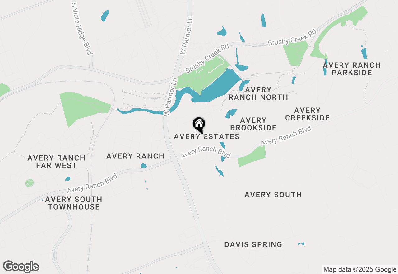 Map of 10225 Fossmoor St, Austin, TX 78717