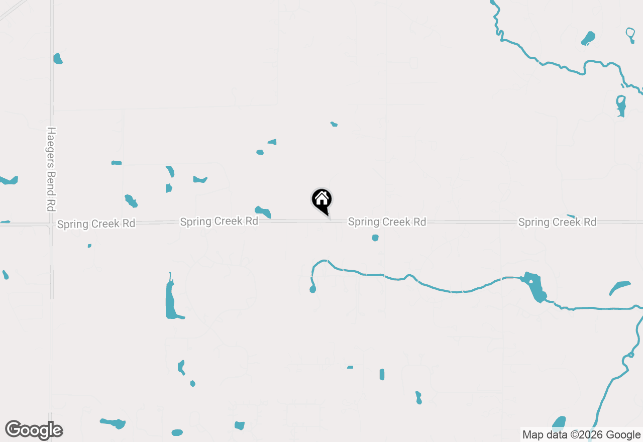 Map of Lot 29 Spring Creek Road, Barrington Hills, IL 60010