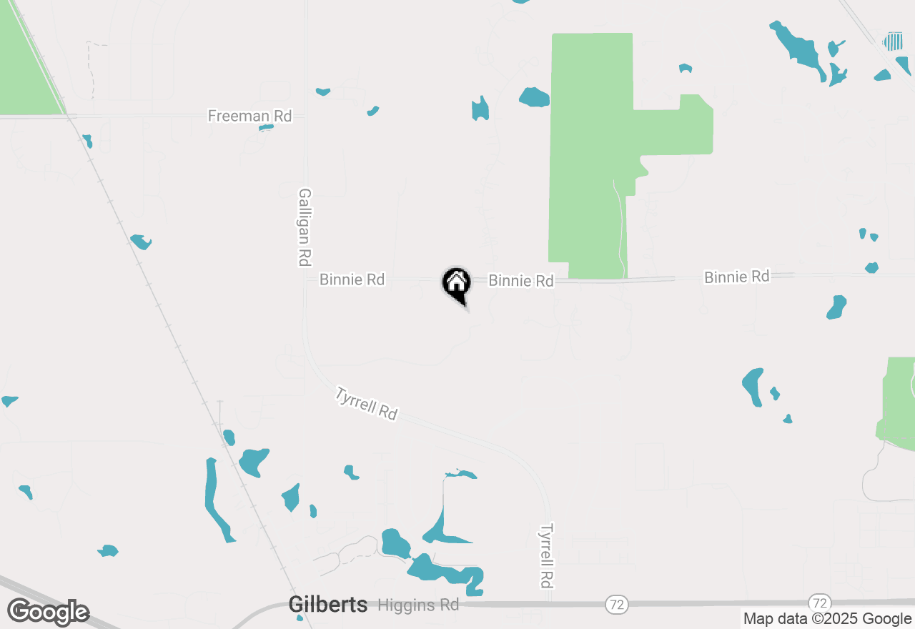 Map of 38W361 Binnie Road, Dundee, IL 60118