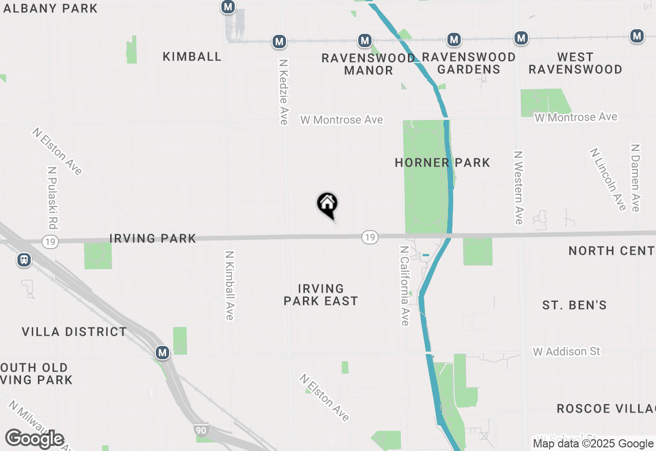 Map of 4018 N Whipple Street, Chicago, IL 60618