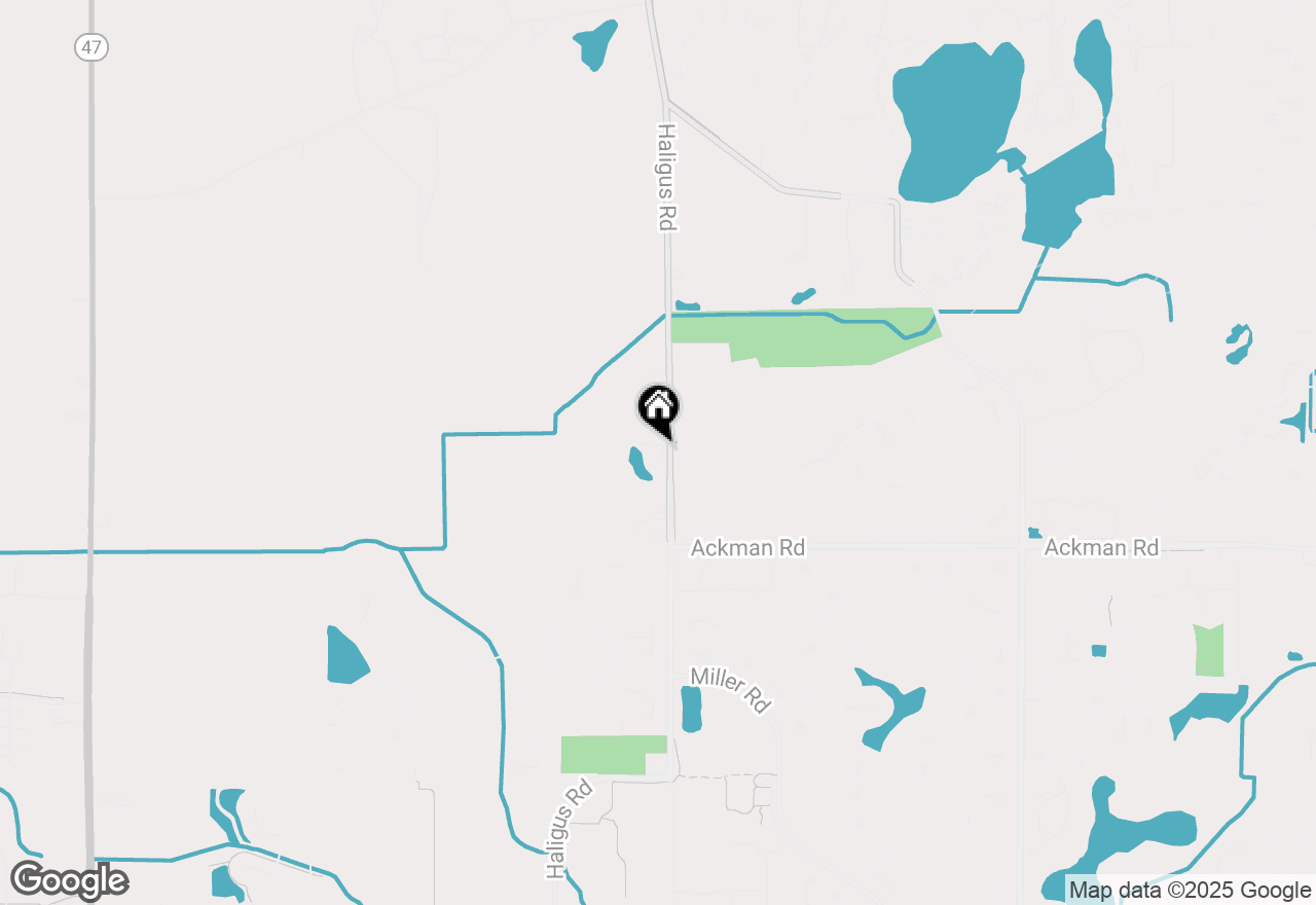 Map of 8311 Haligus Road, Huntley, IL 60142