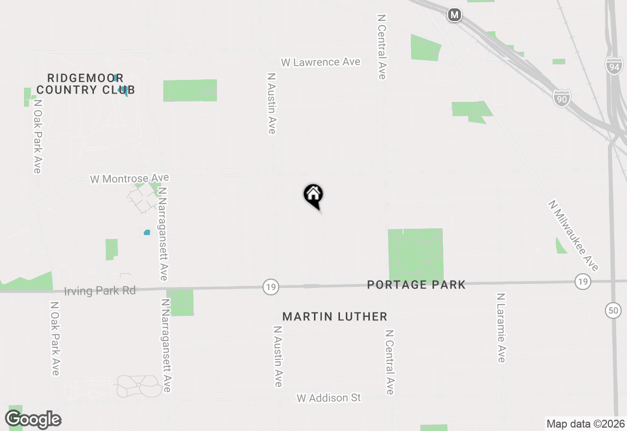 Map of 4230 N Monitor Avenue, Chicago, IL 60634