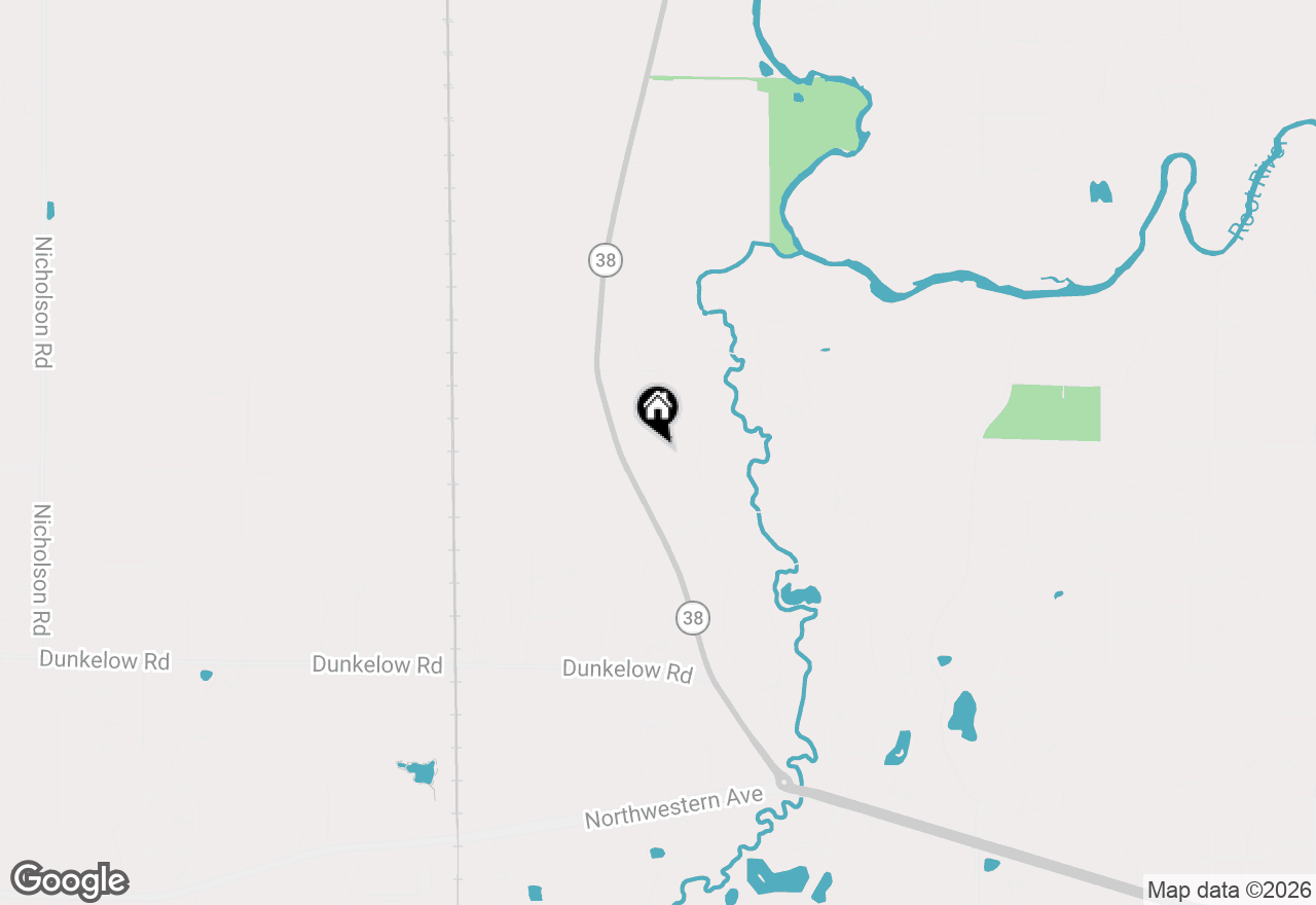 Map of 3941 S Brook Rd, Franksville, WI 53126