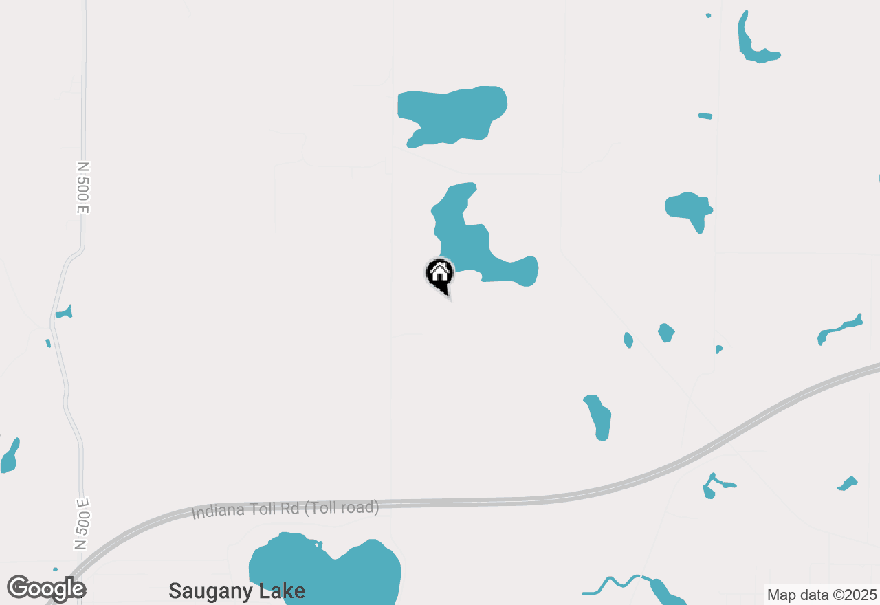 Map of 8702 N 600 E, Rolling Prairie, IN 46371