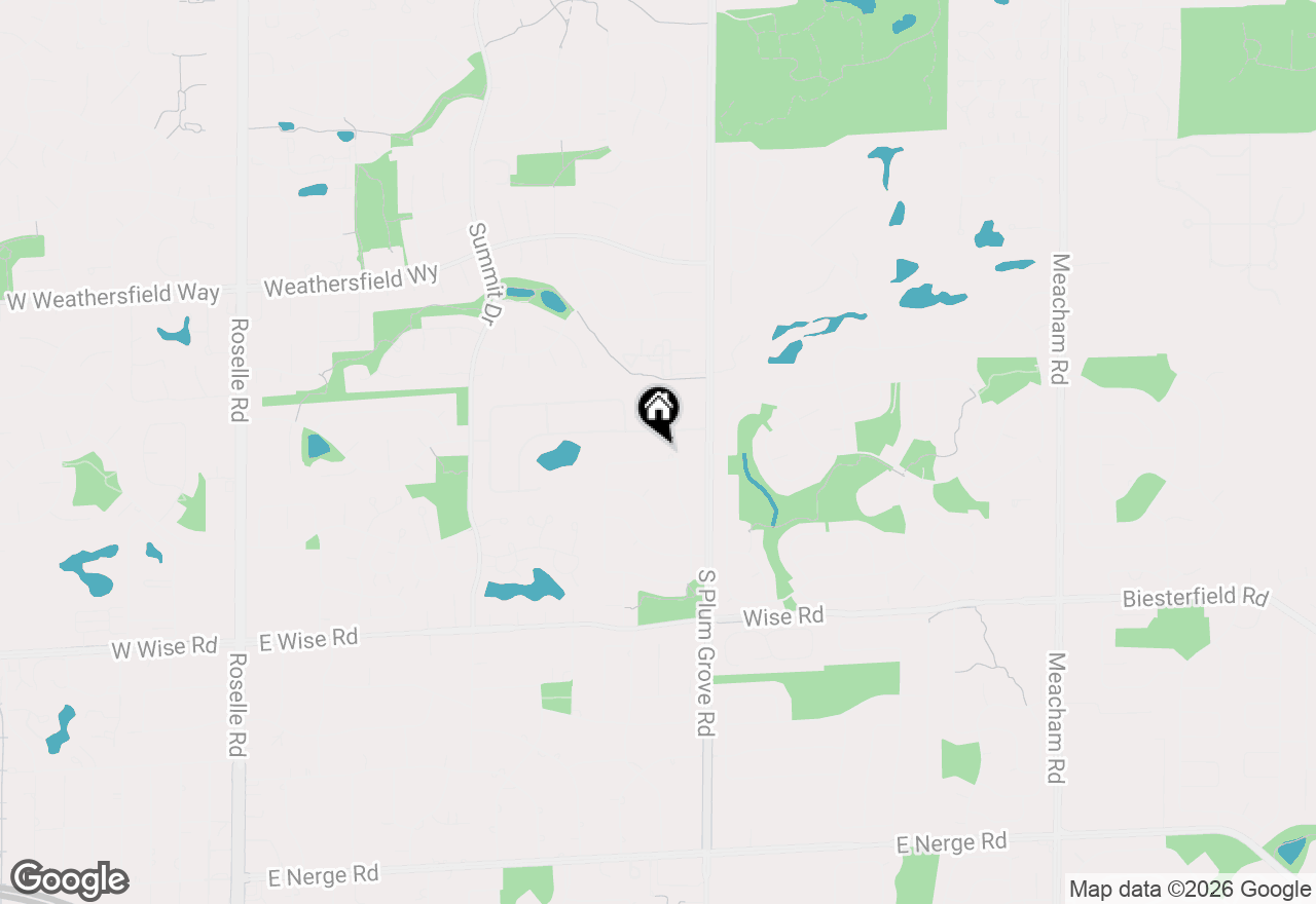 Map of 706 N Point Drive, Schaumburg, IL 60193