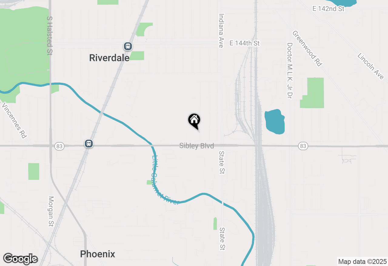 Map of 14912 Wabash Avenue, Dolton, IL 60419