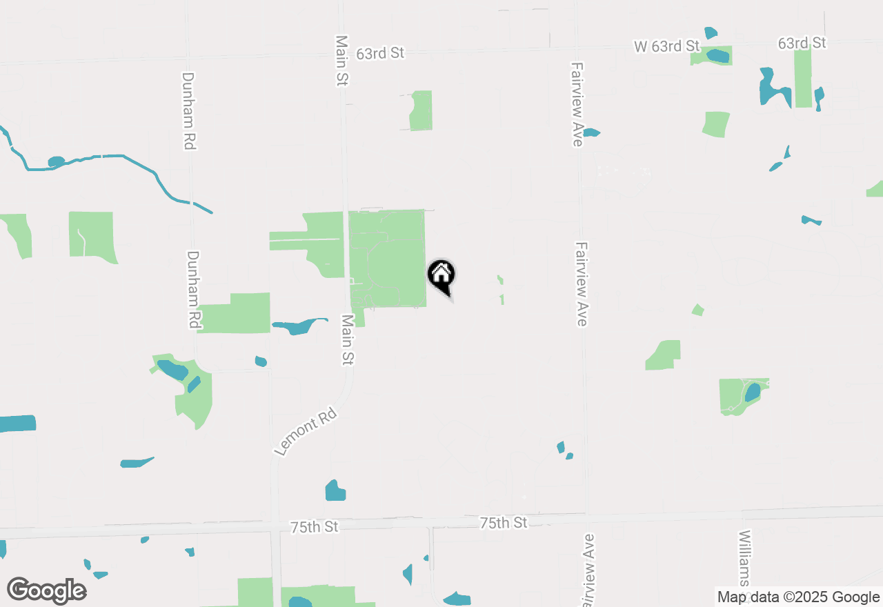 Map of 6901 Meadowcrest Drive, Downers Grove, IL 60516