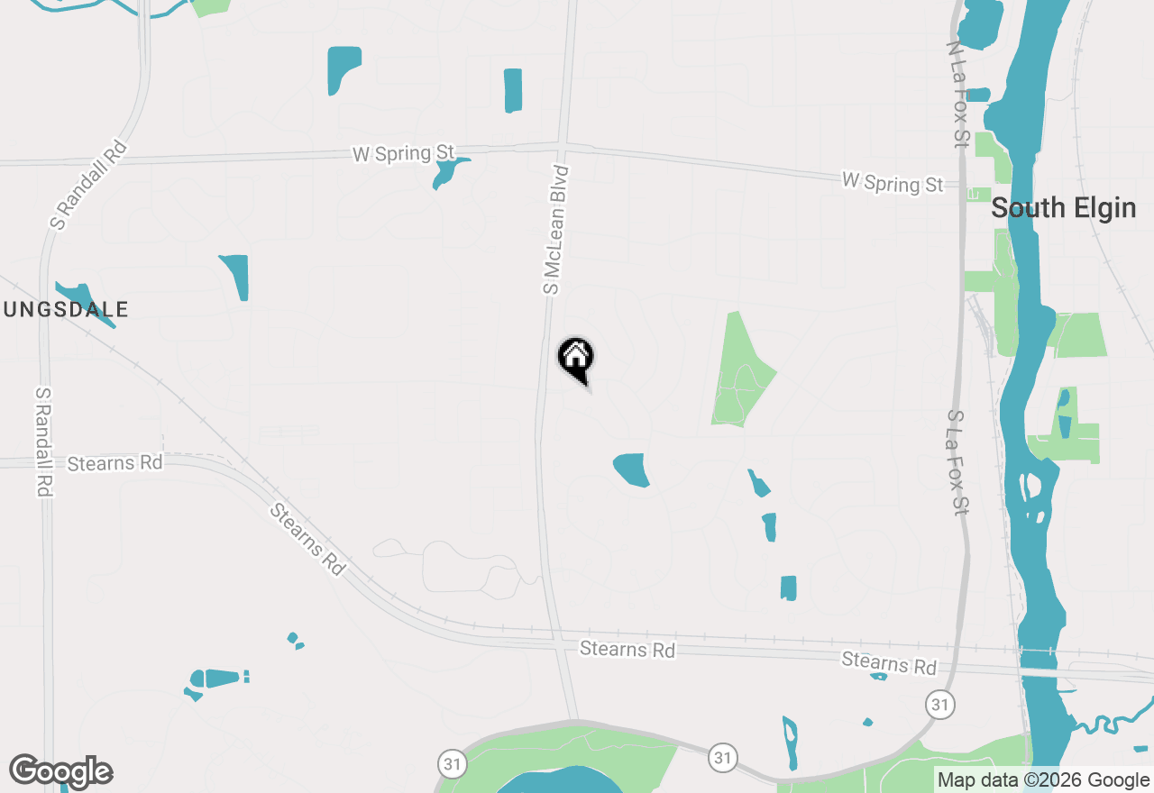 Map of 1211 N Lancaster Circle, South Elgin, IL 60177