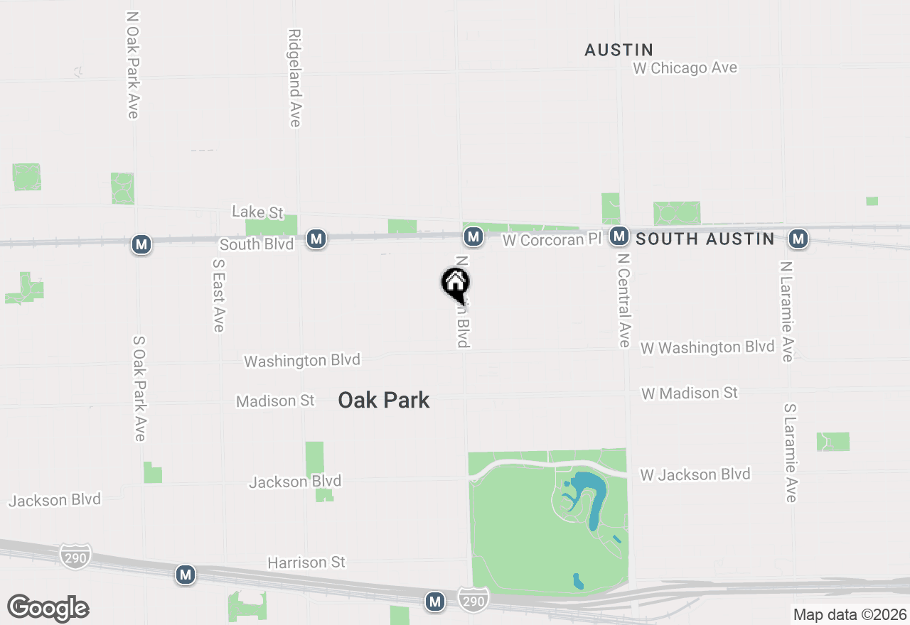 Map of 5 Randolph Street #3C, Oak Park, IL 60302