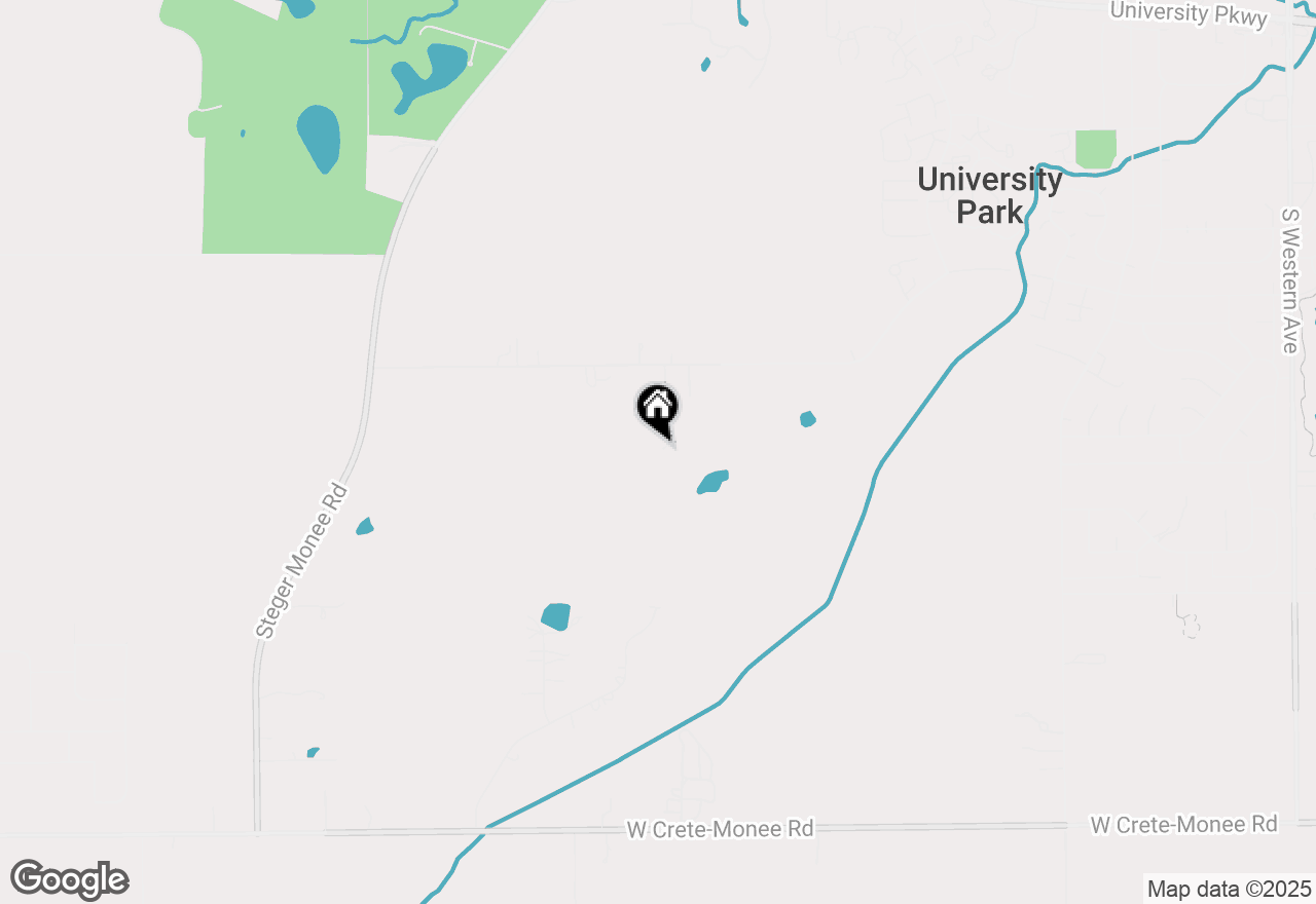 Map of 3457 W Hamilton Road, Monee, IL 60449