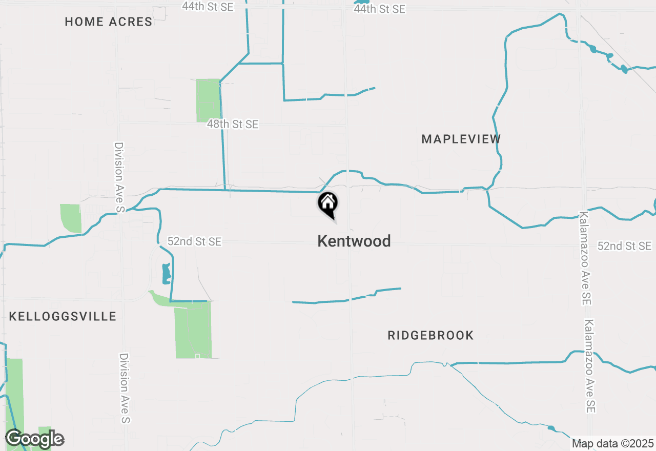 Map of 714 Lyles Street Se, Kentwood, MI 49548