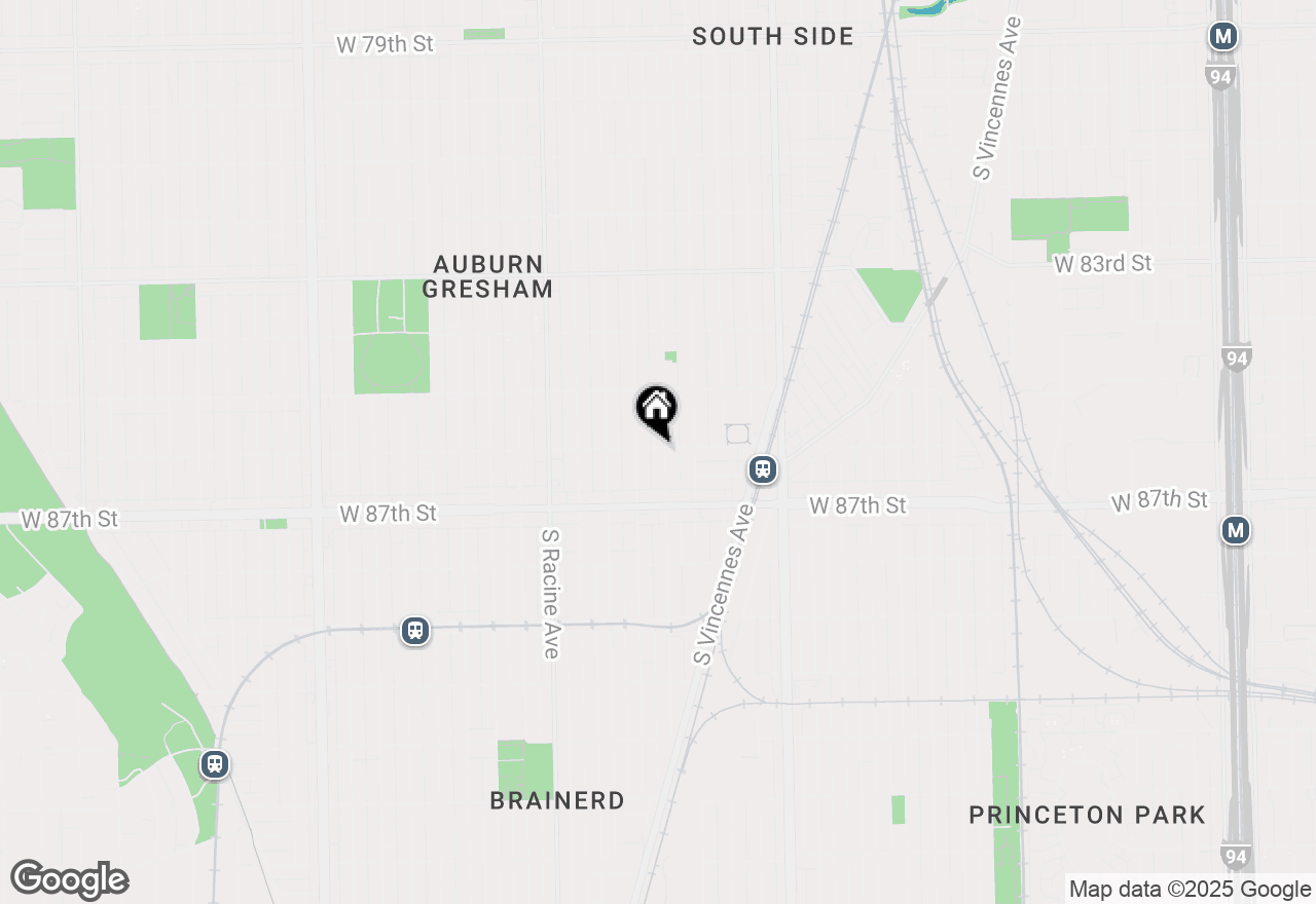 Map of 8600 S Morgan Street, Chicago, IL 60620