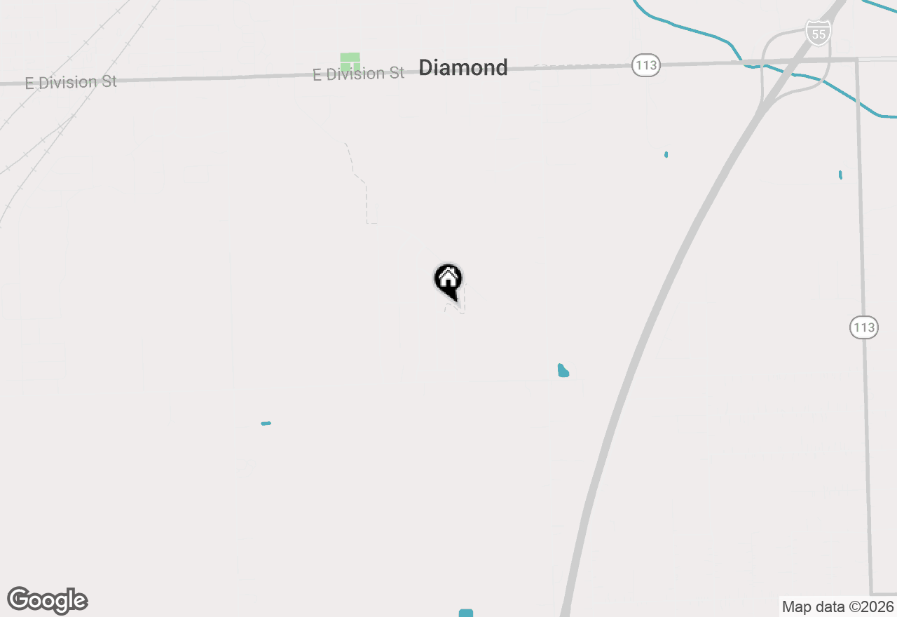 Map of 2165 Farmstone Drive, Diamond, IL 60416