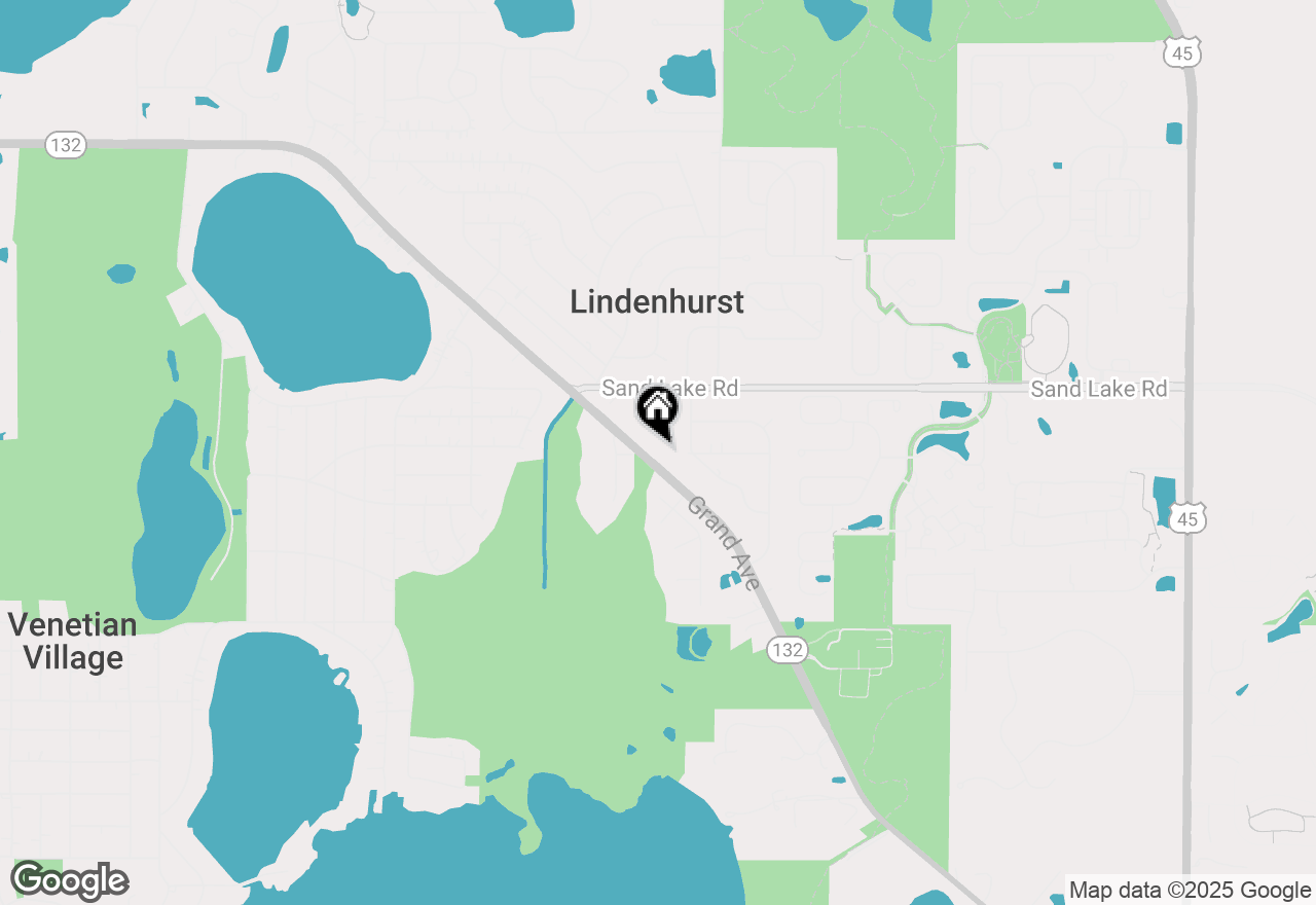 Map of 2422 E Grand Avenue, Lindenhurst, IL 60046